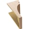 Ekena Millwork 12"W x 12"D x 24"H Wide Yorktown Rough Cedar Woodgrain TimberThane Corbel, Primed Tan CORUR12X12X24YORRCPR - alternate 6